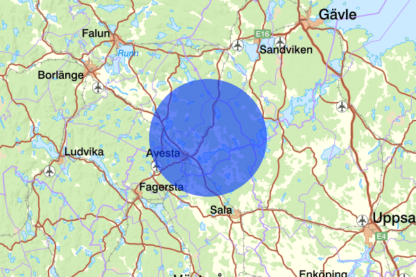 25 juli 16:26, Skadegörelse, Avesta