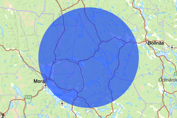 31 juli 19:51, Trafikolycka, Rättvik