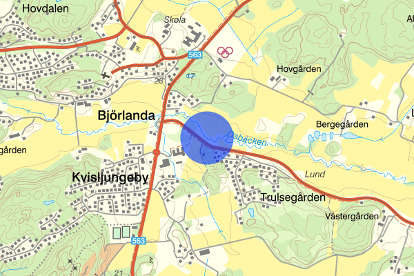 Björlandavägen 15 augusti 19:00, Trafikolycka, Göteborg