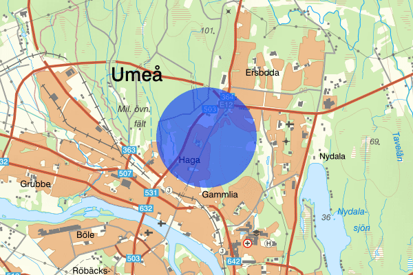 Sandbacka 31 augusti 10:02, Stöld, Umeå