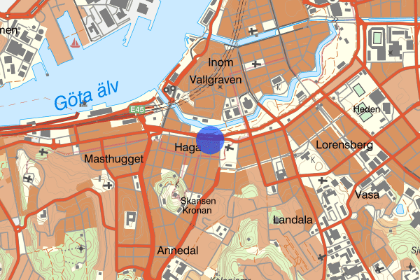 Södra Allégatan 14 september 19:04, Trafikolycka, Göteborg