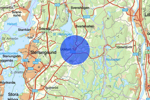 Ucklum 04 oktober 19:21, Trafikolycka, Stenungsund