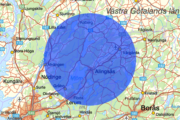 11 oktober 10:29, Motorfordon, stöld, Alingsås