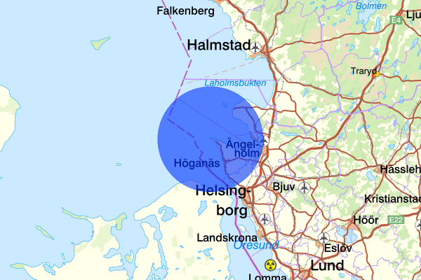 05 november 00:29, Misshandel, grov, Höganäs