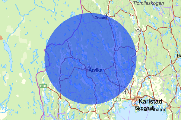 10 november 17.33, Trafikolycka, personskada, Arvika