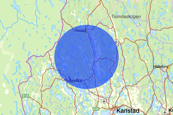 10 november 19.52, Trafikolycka, Sunne