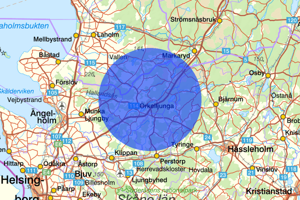 13 november 00.42, Misshandel, Örkelljunga