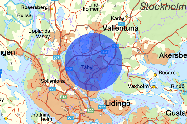 13 november 14.33, Trafikbrott, Täby