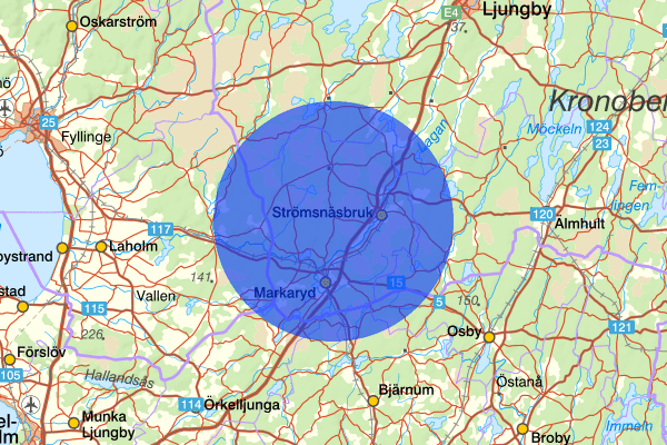 28 november 11.57, Arbetsplatsolycka, Markaryd
