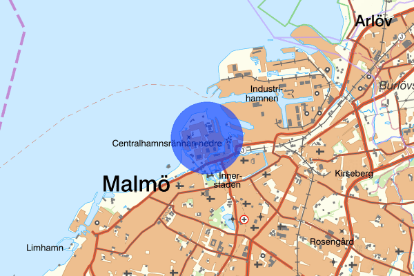 Västra Hamnen 02 december 00.15, Rattfylleri, Malmö