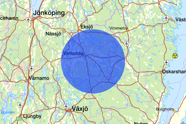 02 december 12.09, Trafikolycka, personskada, Vetlanda