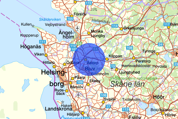 07 december 11.44, Brand, Åstorp