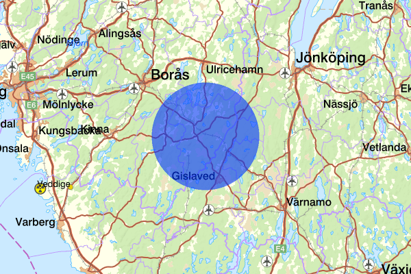 16 december 14.32, Trafikolycka, personskada, Tranemo