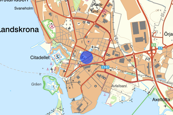 Ödmanssonsgatan 18 december 19.23, Brand, Landskrona