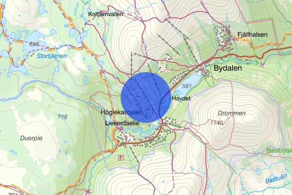 A - Hovdeliften 20 december 12.06, Fjällräddning, Åre