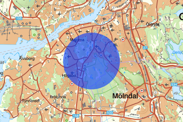 Änggården 20 december 17.44, Olaga hot, Göteborg