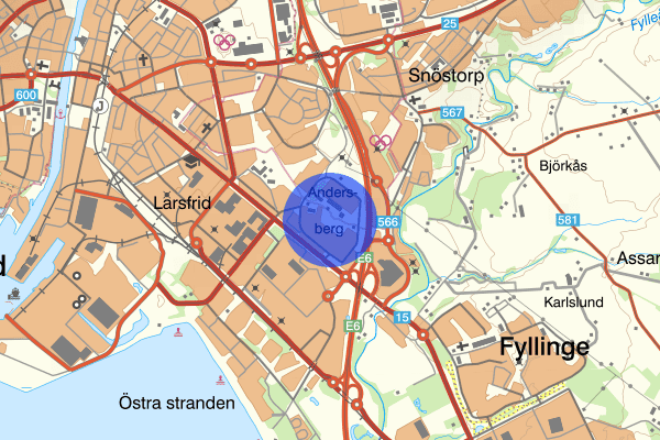 Andersbergsringen 21 december 07.00, Sammanfattning natt, Hallands län