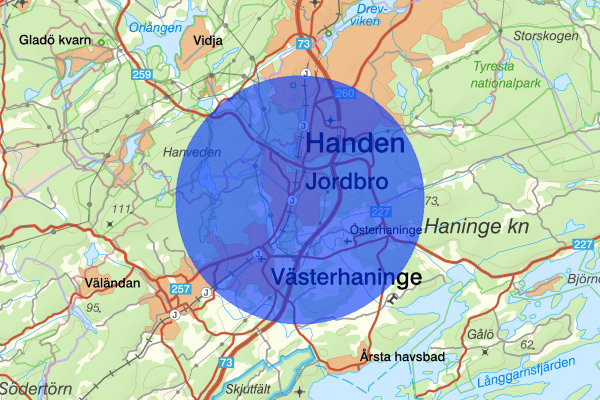 Jordbro 22 december 00.00, Mord/dråp, försök, Haninge