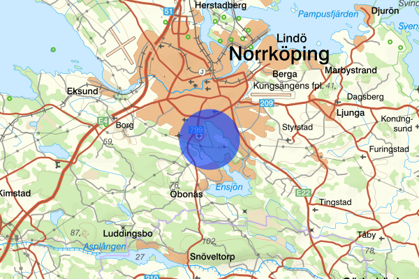 Vrinnevi 22 december 12.29, Arbetsplatsolycka, Norrköping