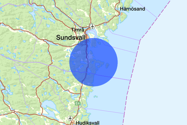 Njurunda distrikt 28 december 17.21, Trafikolycka, Sundsvall
