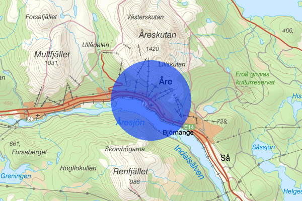 Åre 28 december 17.48, Olovlig körning, Åre
