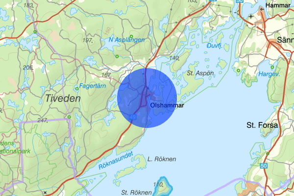 Olshammar 29 december 08.41, Trafikolycka, singel, Askersund