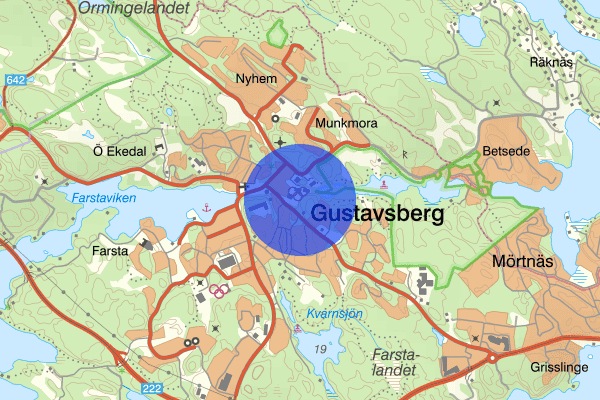 Gustavsbergs centrum 03 januari 13.45, Misshandel, Värmdö