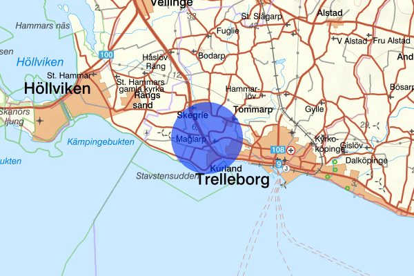 Maglarp 04 januari 07.59, Trafikolycka, Trelleborg