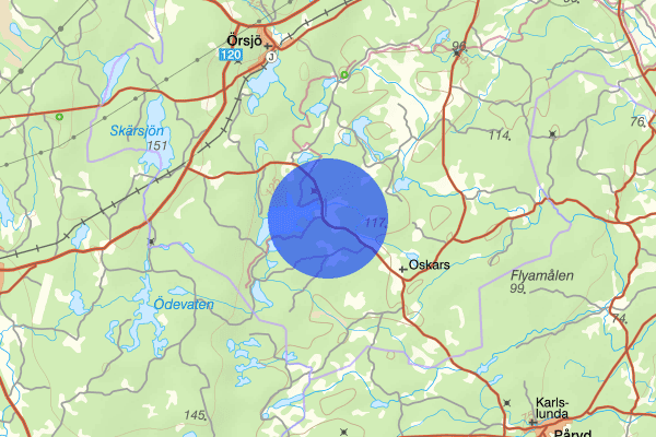 Björnasjö 04 januari 16.26, Brand, Nybro