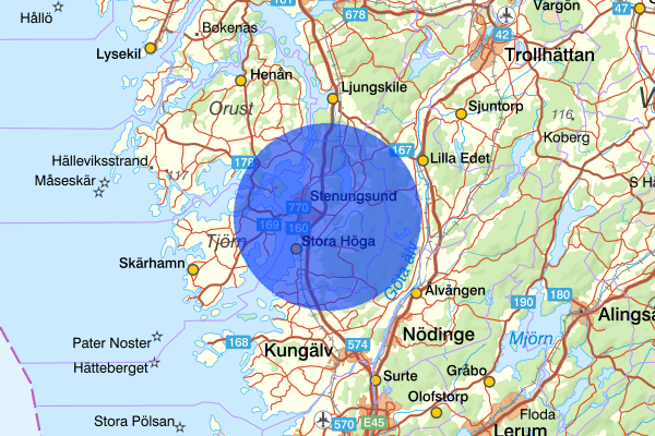  05 januari 16.33, Trafikolycka, Stenungsund