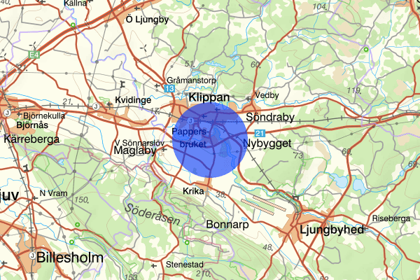 Pappersbruket 06 januari 00.14, Övrigt, Klippan