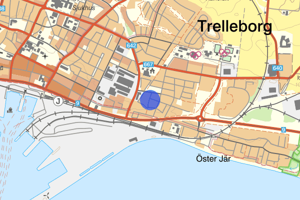 Repslagaregatan 07 januari 20.36, Brand, Trelleborg