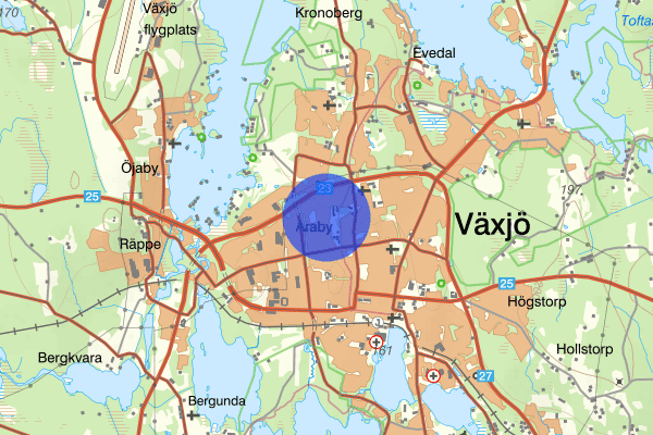 Araby 08 januari 04.06, Stöld, försök, Växjö