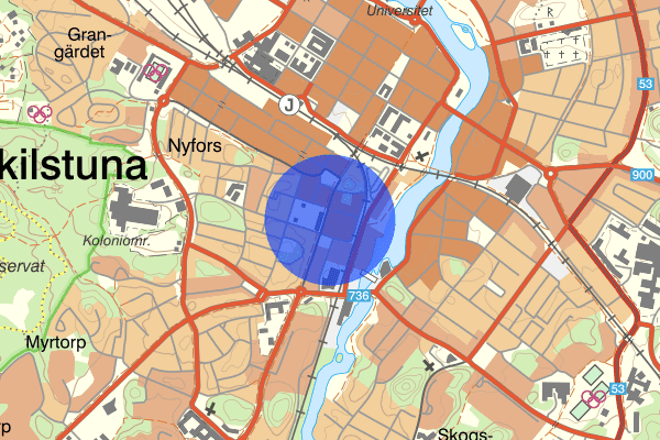 Tegelbruksgatan 08 januari 20.49, Trafikolycka, personskada, Eskilstuna