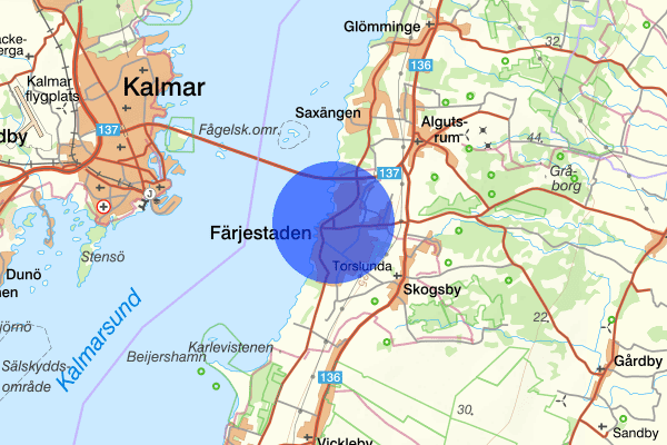 Färjestaden 12 januari 00.25, Brand, Mörbylånga