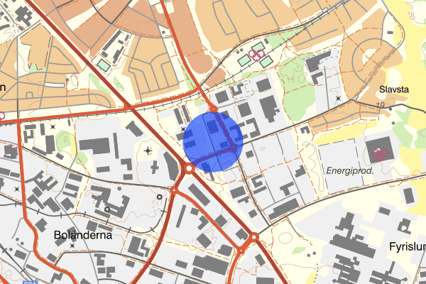 Sylveniusgatan 12 januari 00.15, Brand, Uppsala