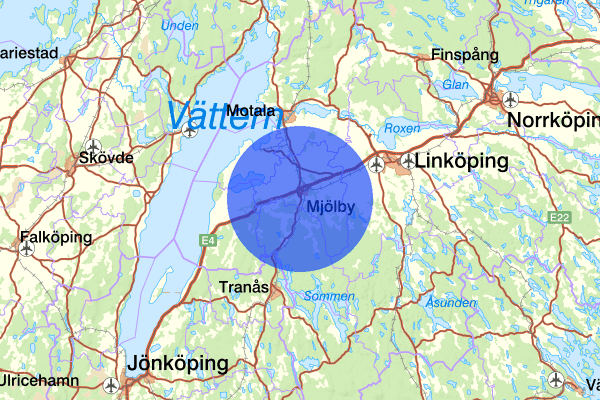 13 januari 12.20, Övrigt, Mjölby