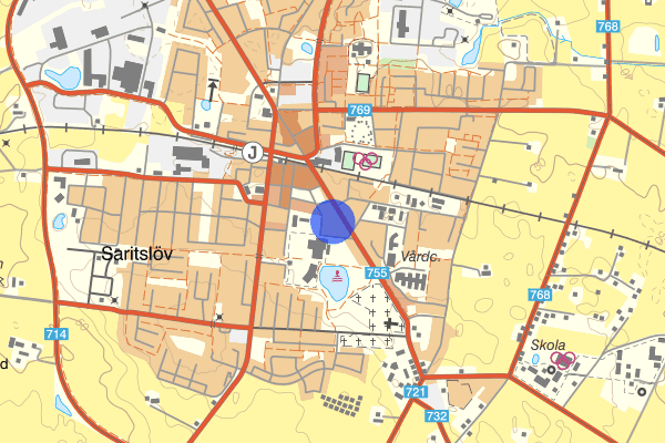 Vaktgatan 13 januari 15.12, Brand, Skurup