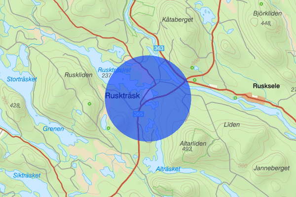 Ruskträsk 16 januari 16.28, Trafikkontroll, Lycksele