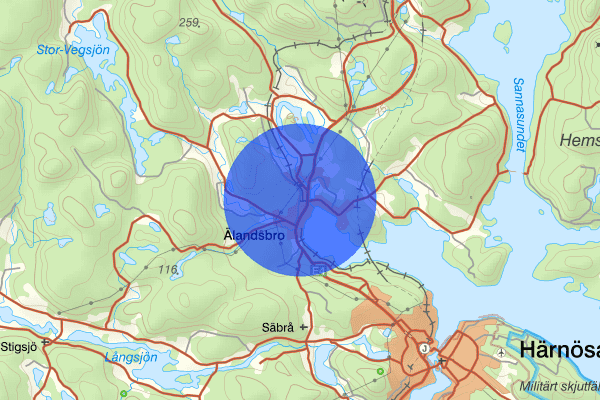 Nässland 17 januari 12.17, Trafikolycka, Härnösand