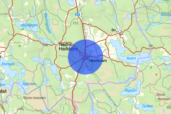 Hjortkvarn 18 januari 07.50, Trafikolycka, personskada, Hallsberg