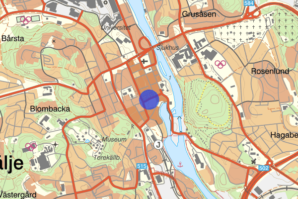 Nedre Torekällgatan 17 januari 22.32, Stöld/inbrott, Södertälje