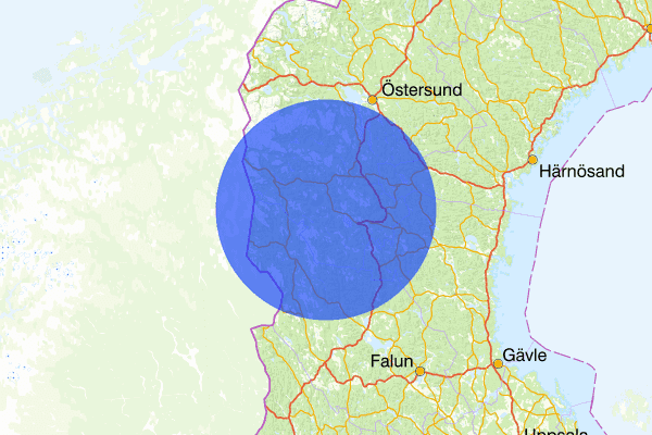 18 januari 07.55, Trafikkontroll, Härjedalen