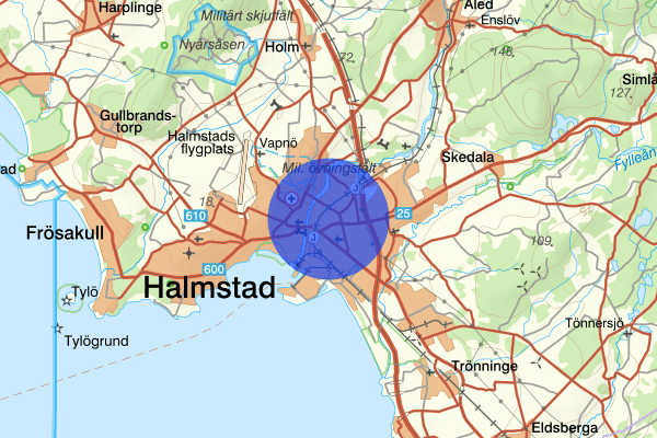 Nyatorp 18 januari 06.05, Trafikolycka, Halmstad