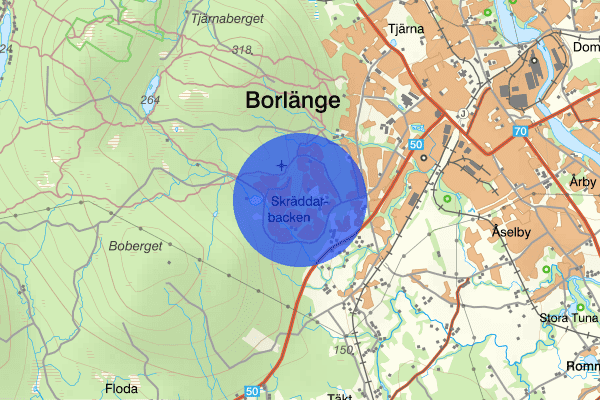 Skräddarbacken 18 januari 11.13, Trafikolycka, Borlänge