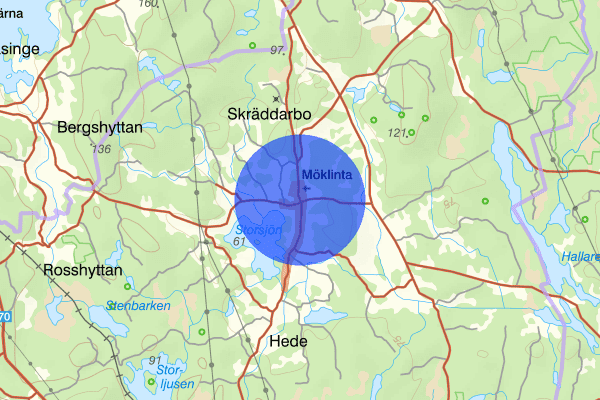 Möklinta 19 januari 10.26, Trafikolycka, Sala