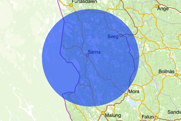  21 januari 09.18, Trafikolycka, singel, Älvdalen