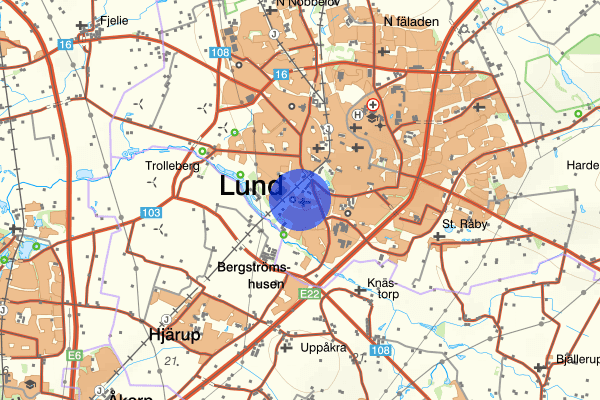 Klostergården 21 januari 19.08, Rån, Lund