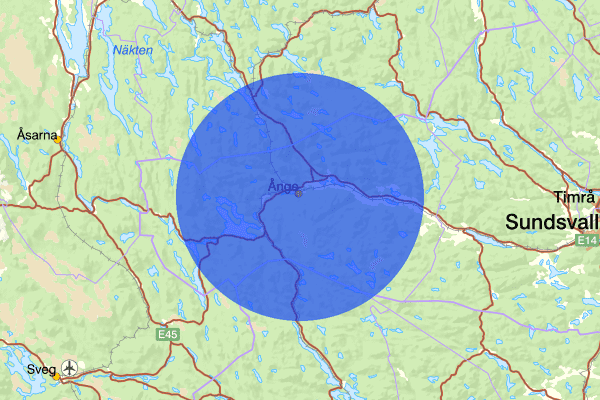 Borgsjö distrikt 22 januari 13.51, Olovlig körning, Ånge
