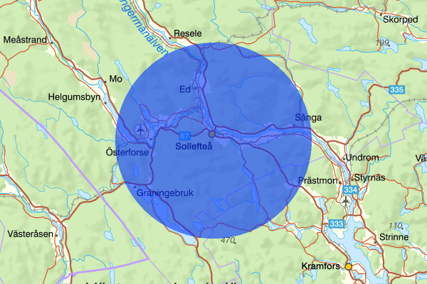 Sollefteå distrikt 22 januari 17.23, Trafikolycka, Sollefteå